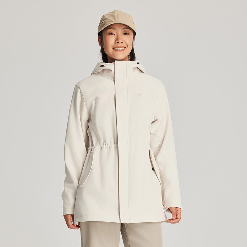 Rain jacket with fleece lining womens on sale