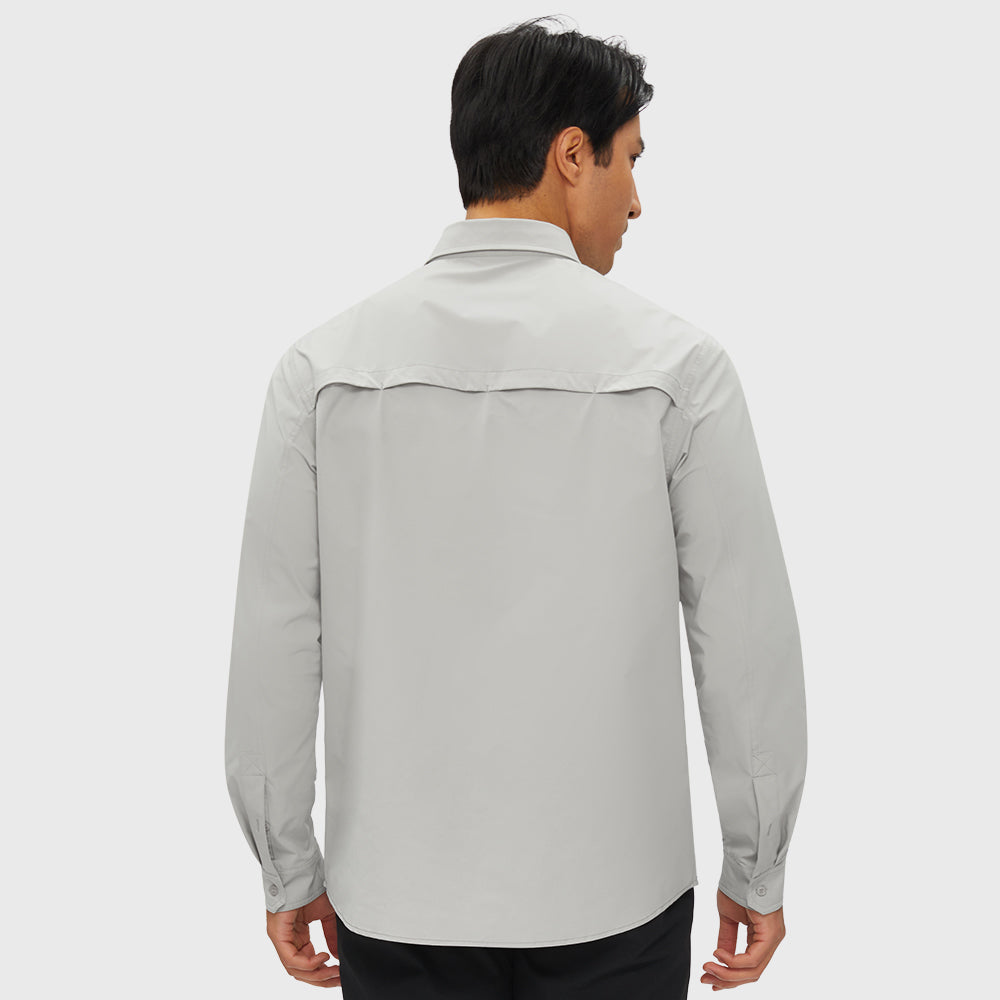 UPF 50+ Quick Dry Long Sleeve Fishing Shirt