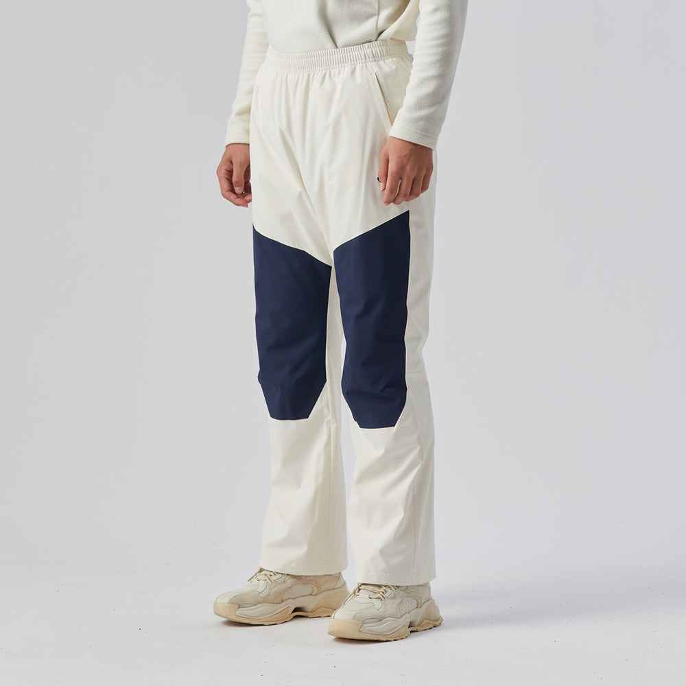 Men's Fleece Lined Ski Snow Pants - Waterproof, Pockets