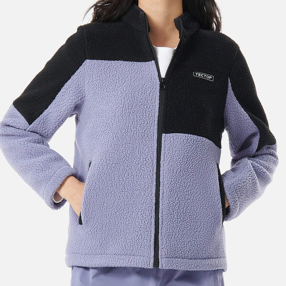 Women's Lightweight Warm Polar Fleece Jacket