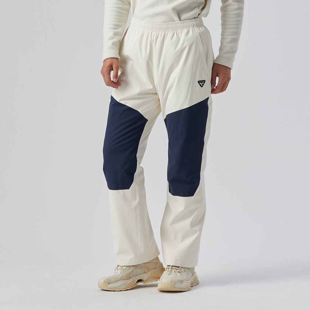 Men's Fleece Lined Ski Snow Pants - Waterproof, Pockets