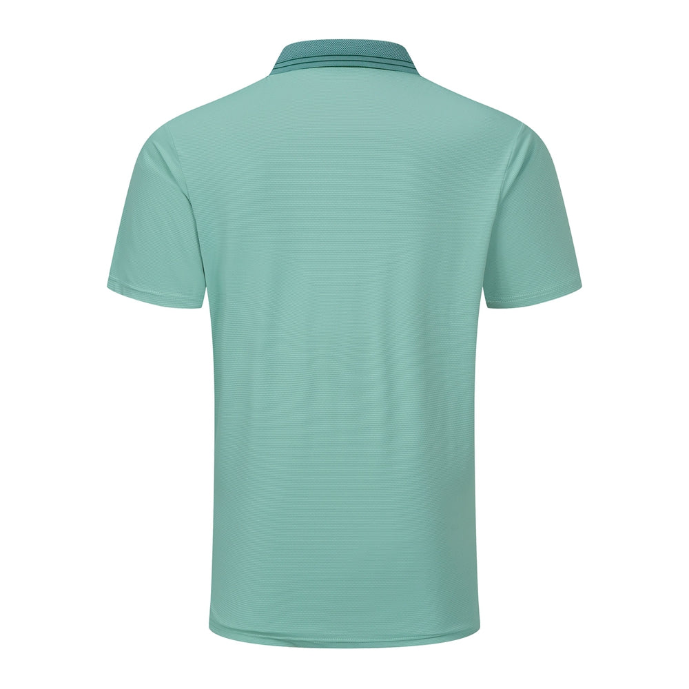 Men's Polo Shirt Short Sleeve Moisture Wicking Sports