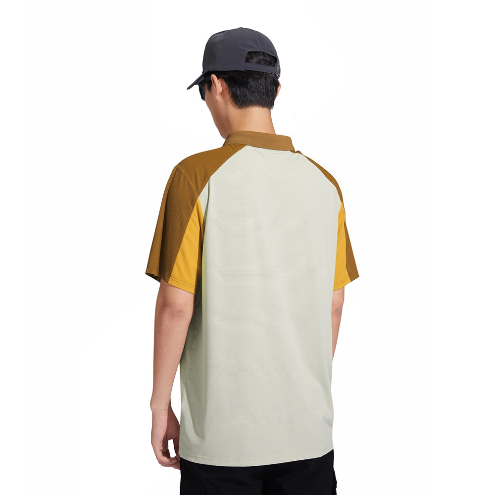 Men's polo shirts quick drying sports short sleeve moisture wicking